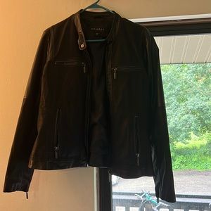 Like New Faux Leather Jacket